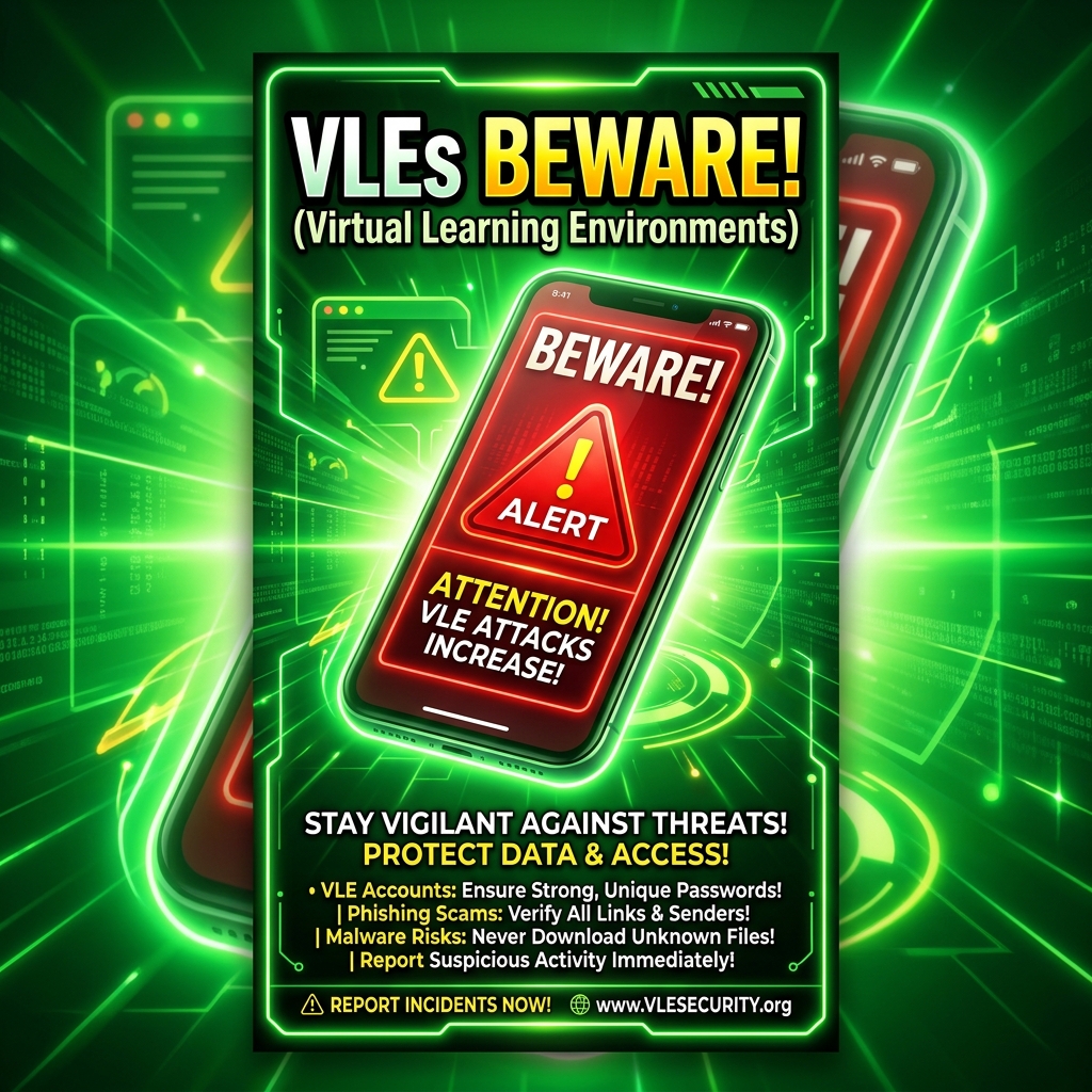 VLEs Beware of Scammers
